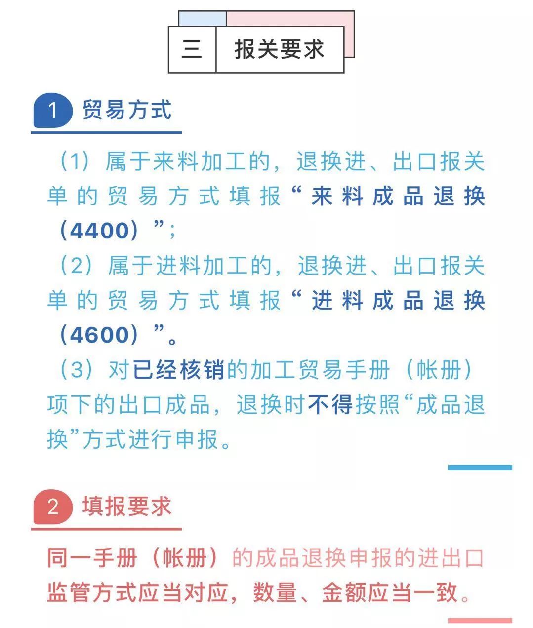 加工贸易成品退换知多少